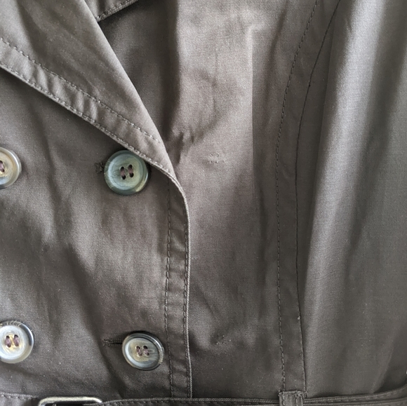 Benetton brown trench coat - Picture 6 of 6